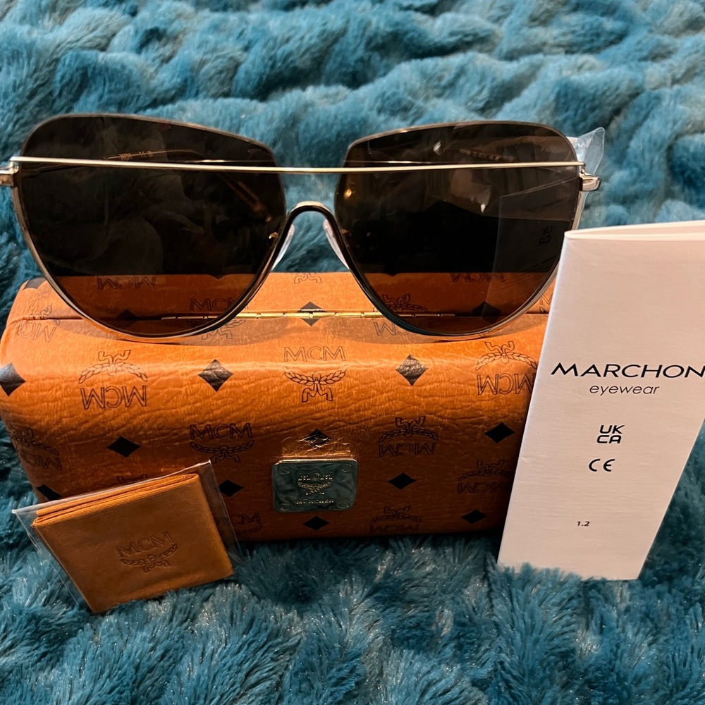 MCM Designer Aviator Sunglasses